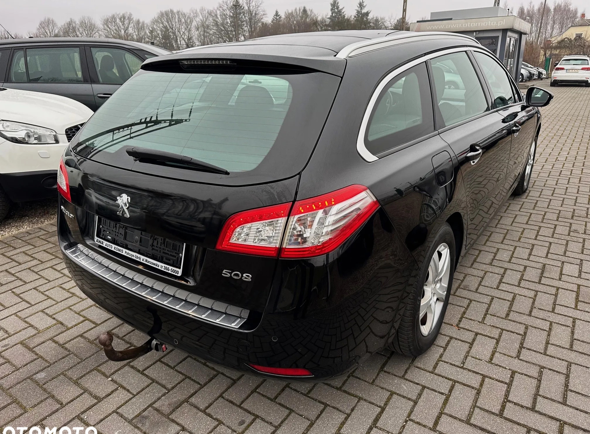 Peugeot 508 cena 38600 przebieg: 216000, rok produkcji 2015 z Skawina małe 172